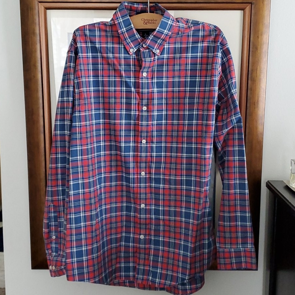 Land's End No Iron Twill Dress Shirt
